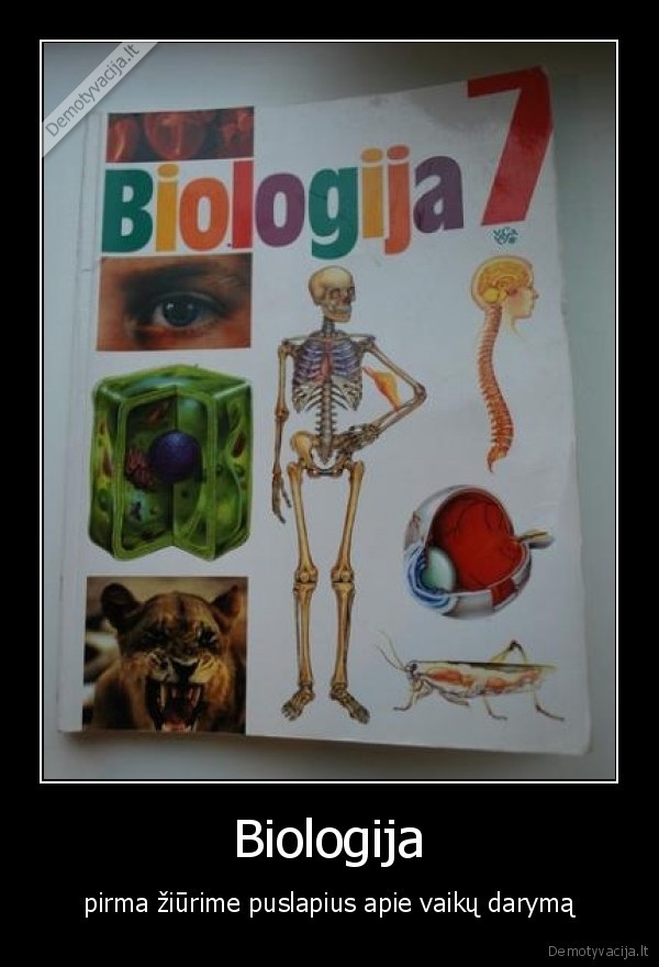 biologija,vaiku, darymas