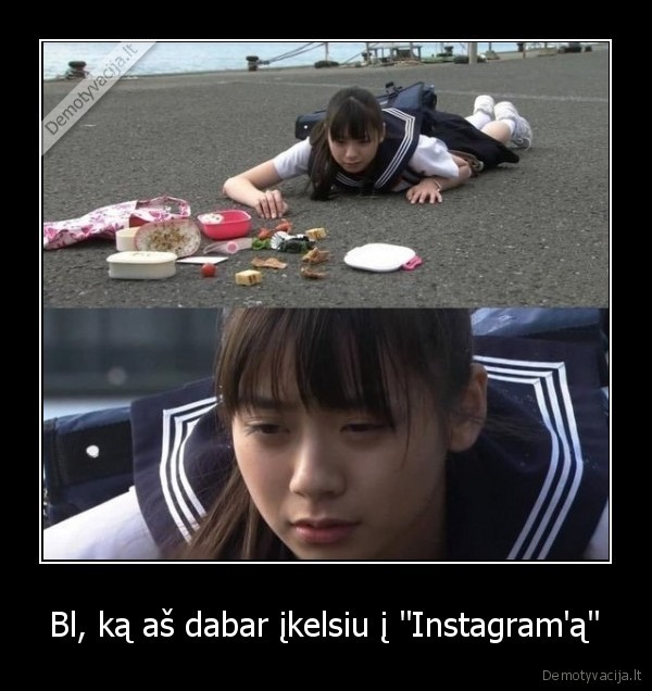 maistas,nukrito,instagramas,foto