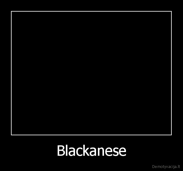 Blackanese