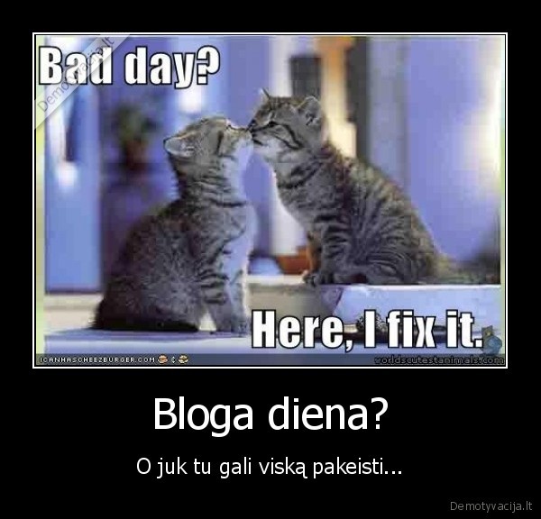 Bloga diena?