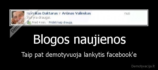 Blogos naujienos