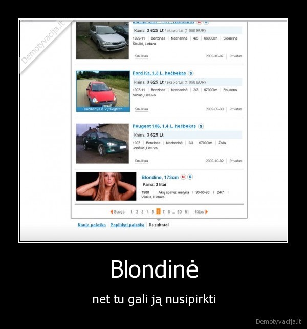 Blondinė