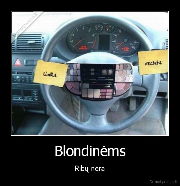 Blondinėms