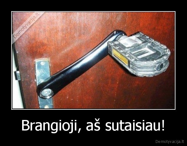 rankena,durys,pedalas,sutaise