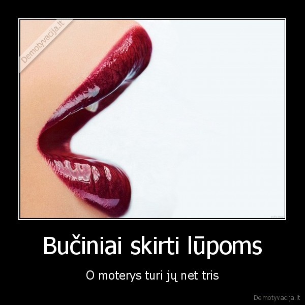 Bučiniai skirti lūpoms