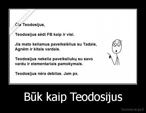Būk kaip Teodosijus