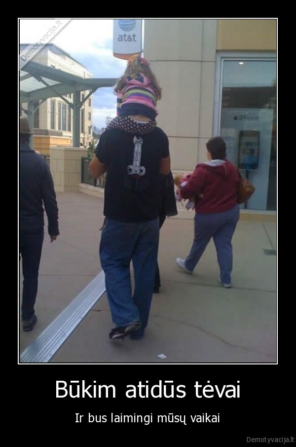 atidus, tevai,laimingi, vaikai