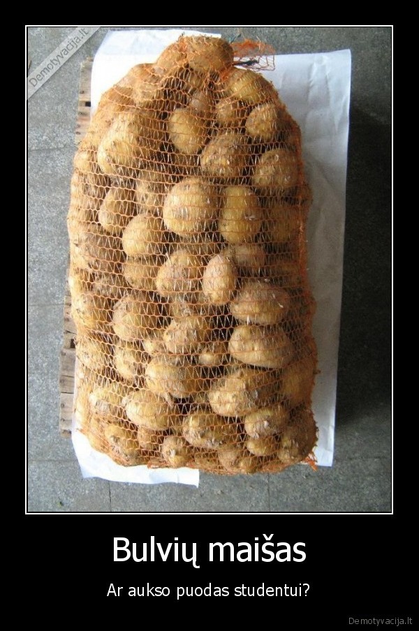 studentas,bulves
