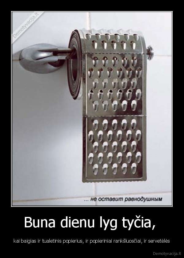 Buna dienu lyg tyčia, 