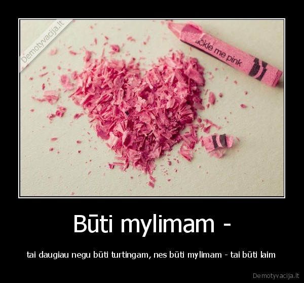 meile, turtingas, mylimas