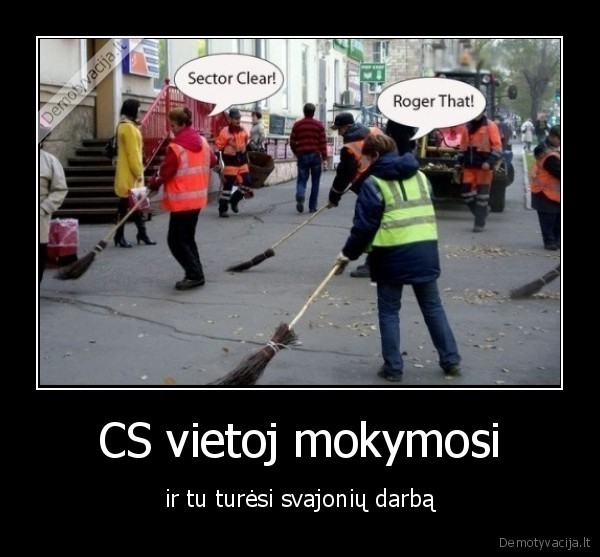 counter, strike,svajoniu, darbas,gatves,valytojas