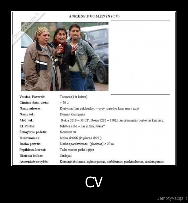 CV