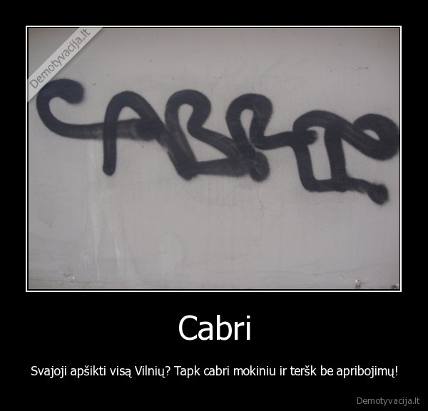 cabri,graffiti,vilnius