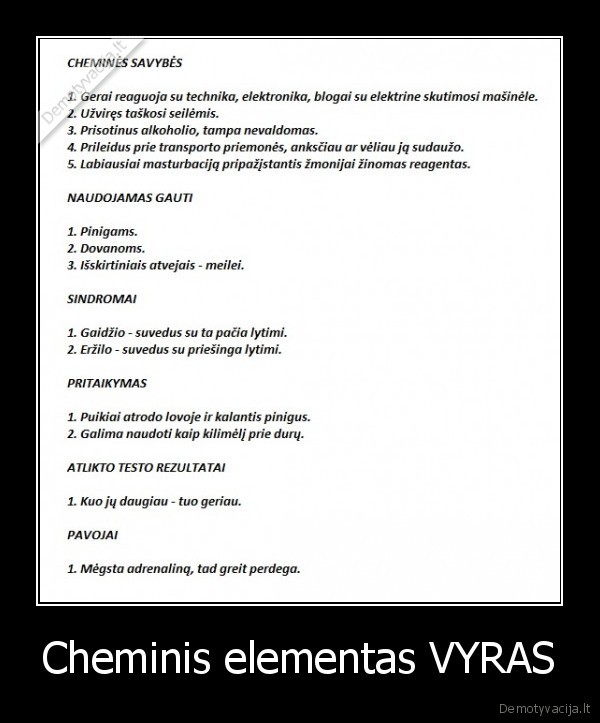 chemija,vyras