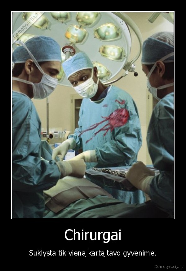 chirurgas,operacija,mirtis