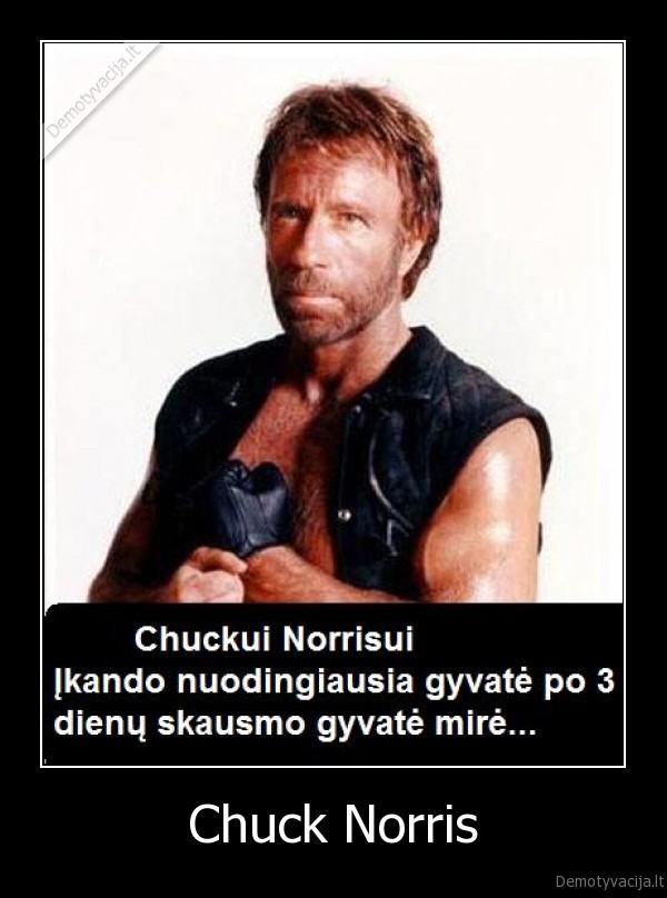 chuck, norris,gyvate,solo