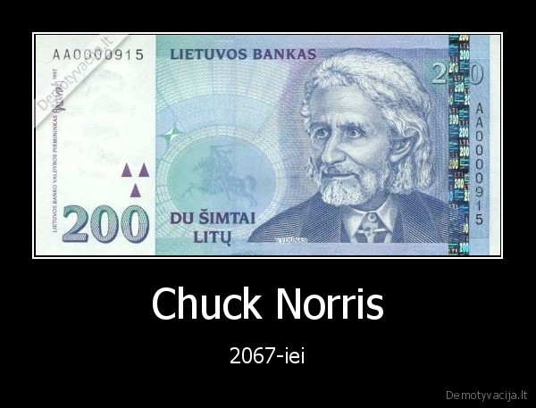 chuck, norris,pinigai,lietuva