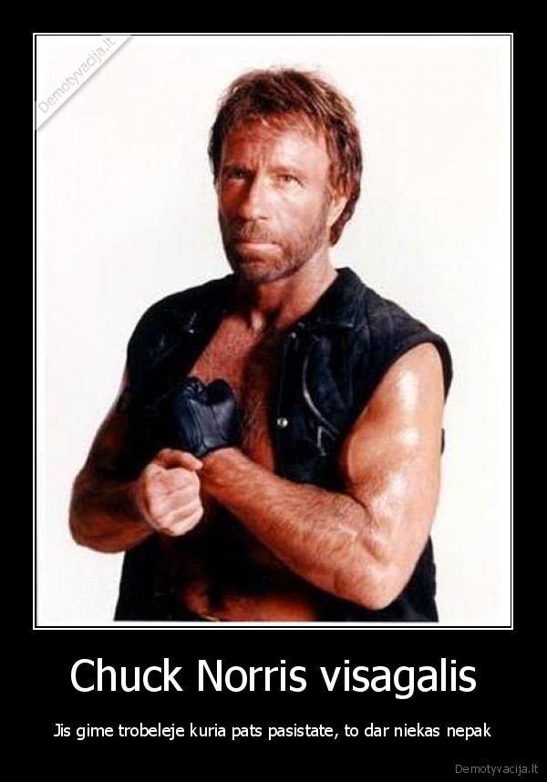Chuck Norris visagalis