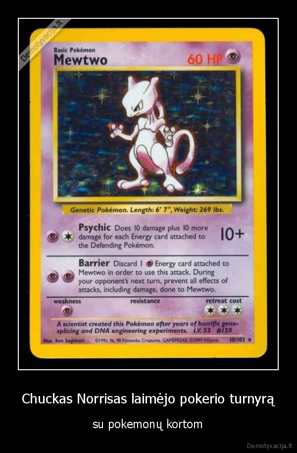 Chuckas Norrisas laimėjo pokerio turnyrą