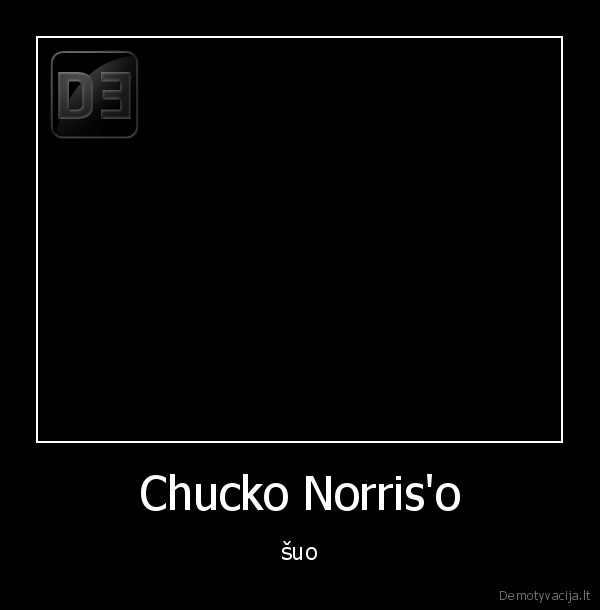 Chucko Norris'o
