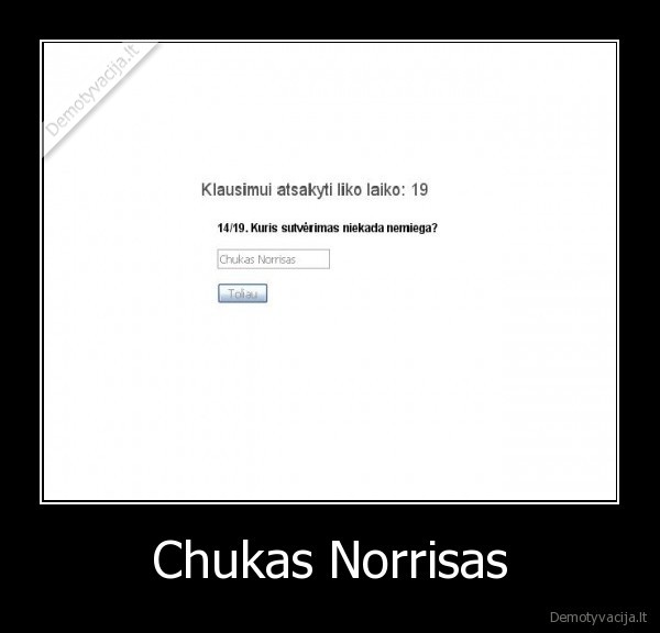 Chukas Norrisas
