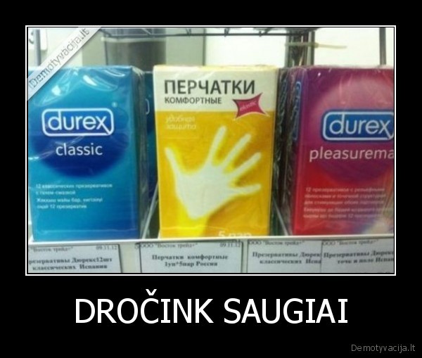 DROČINK SAUGIAI