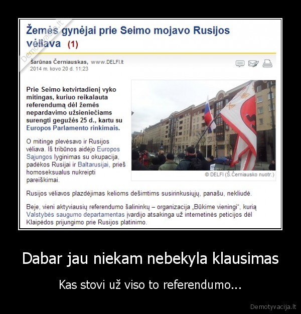 referendumas, uz, zemes, nepardavimai,protestas, prie, seimo