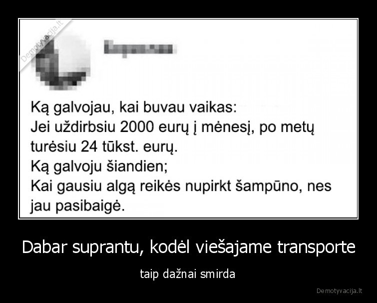 sampunas,alga,pinigai