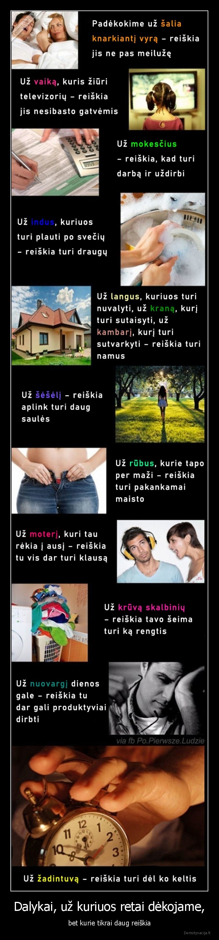 dekoti,aciu,dalykai,gyvenimas