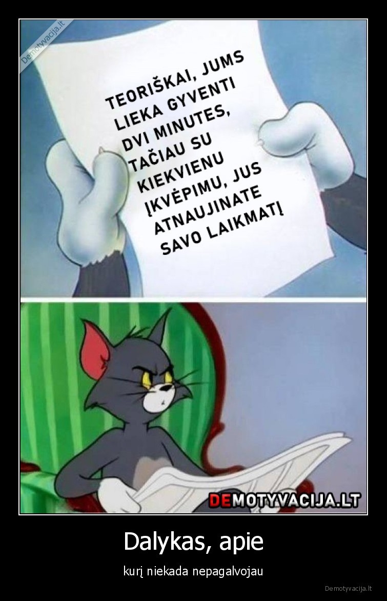 tomas, ir, dzeris,laikmatis,kvepuoti,gyvenimas