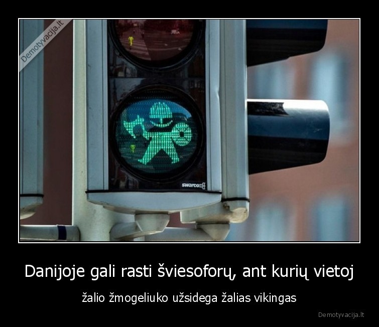 vikingas,danija,sviesoforas