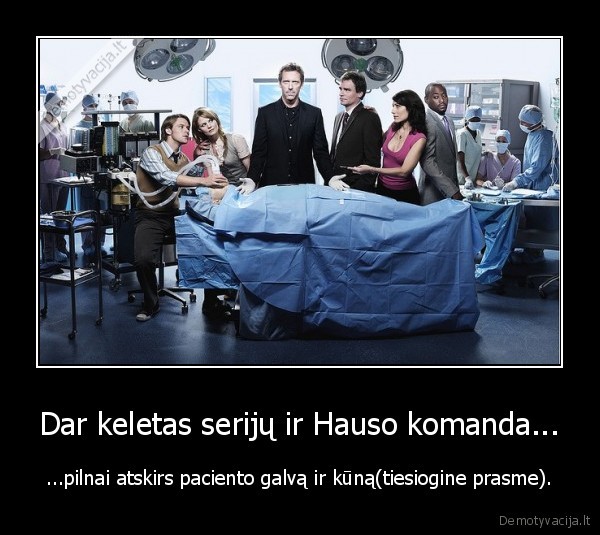 hausas,ligonine,operacija,serialas