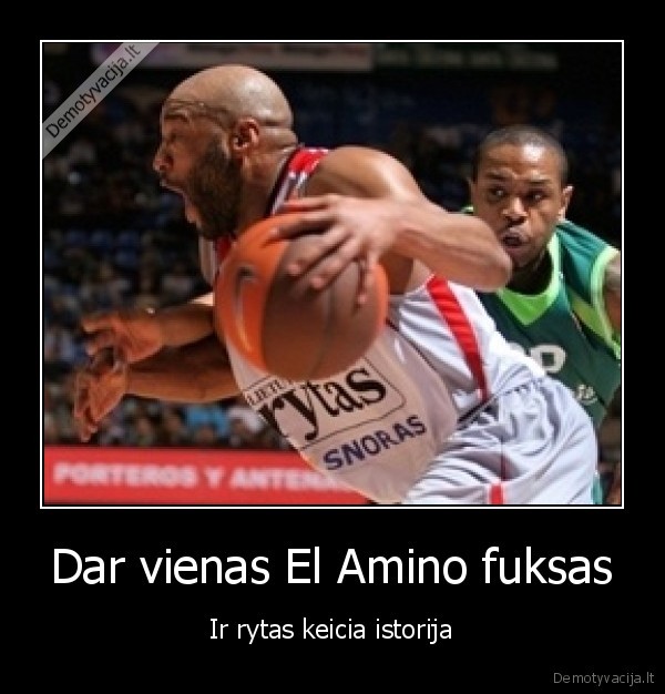 Dar vienas El Amino fuksas