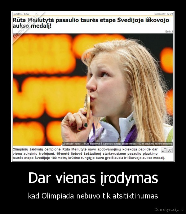 Dar vienas įrodymas