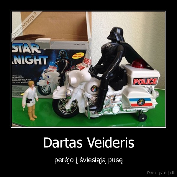 dartas, veideris,zvaigzdziu, karai,star, wars,policija,klaida,plagijatas
