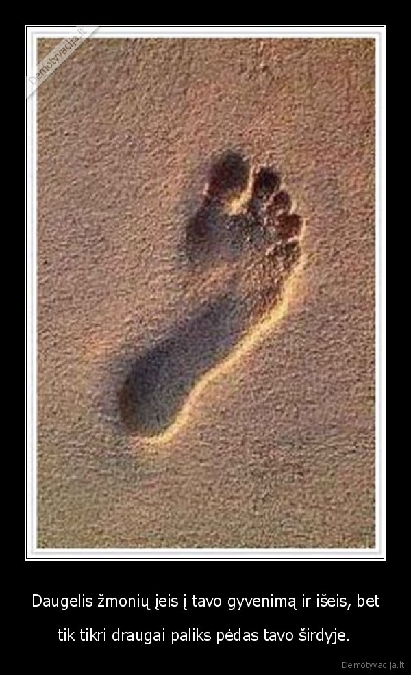 footprint, smelyje,nes, kitokiu, neradau,o, ir, neieskojau, d