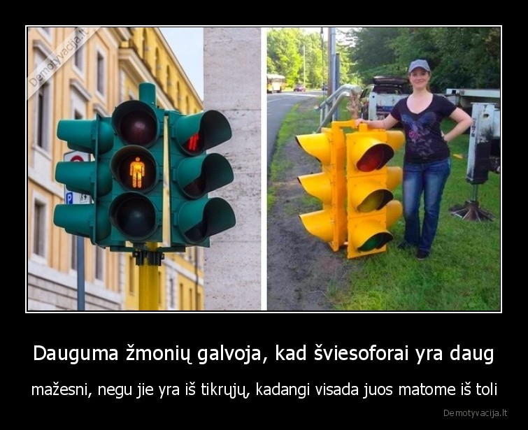 sviesoforai,dydis