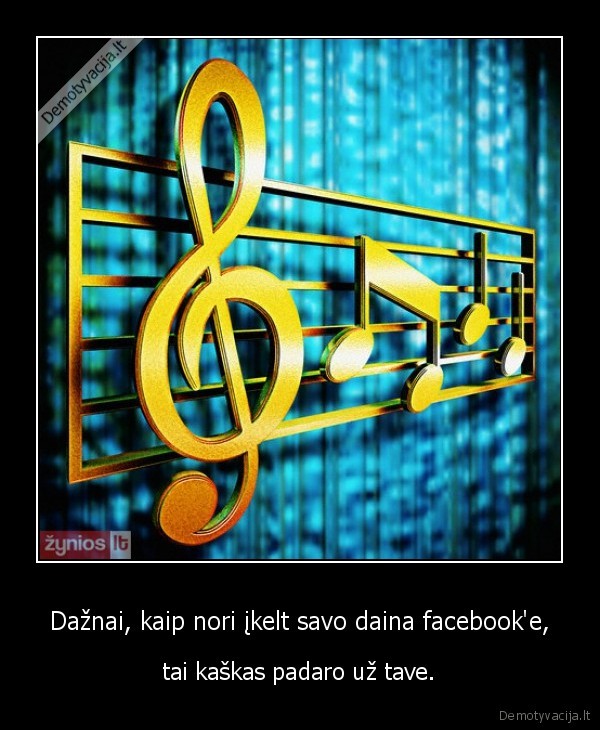 muzika,paveluotai, ant, deda, sienos