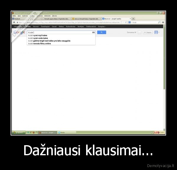 Dažniausi klausimai...