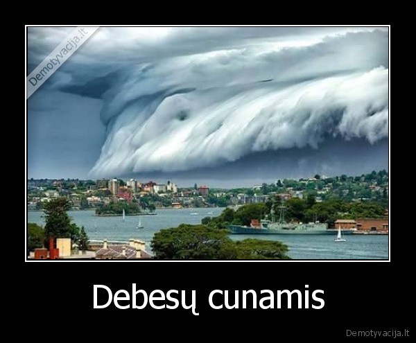 Debesų cunamis