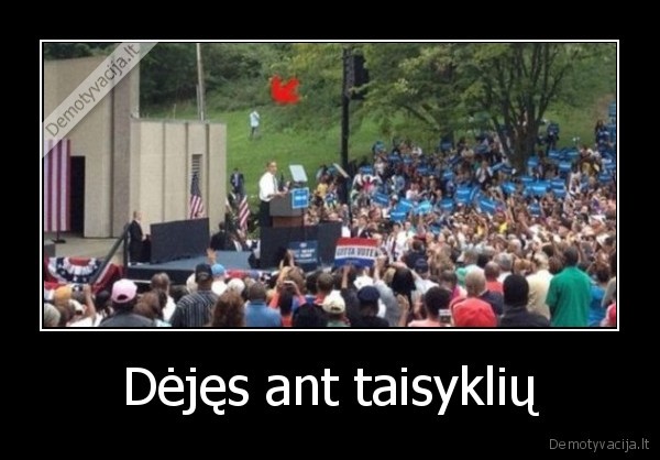 Dėjęs ant taisyklių