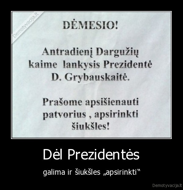 grybauskaite,prezidente