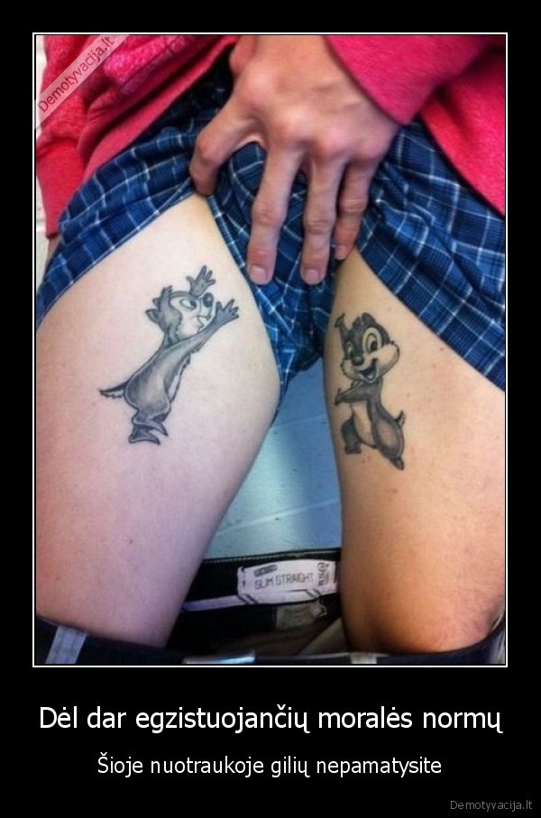 chip, and, dale,giles,tatuiruotes
