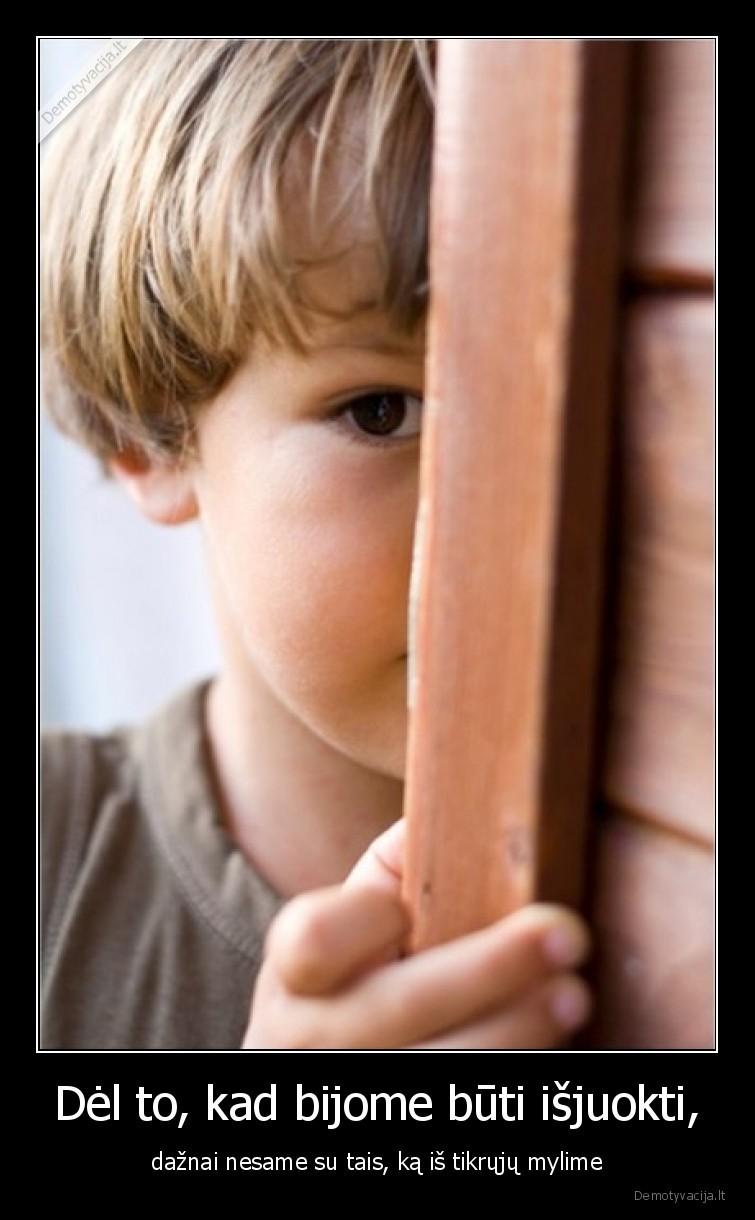 meile,isjuokti,baime,vaikas