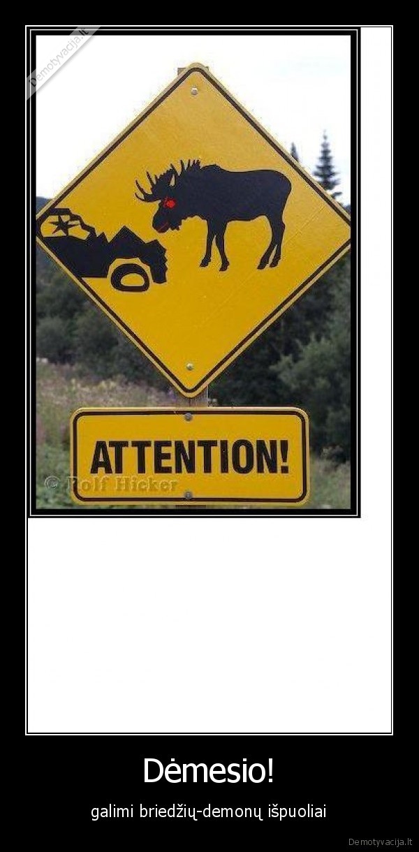 Dėmesio!