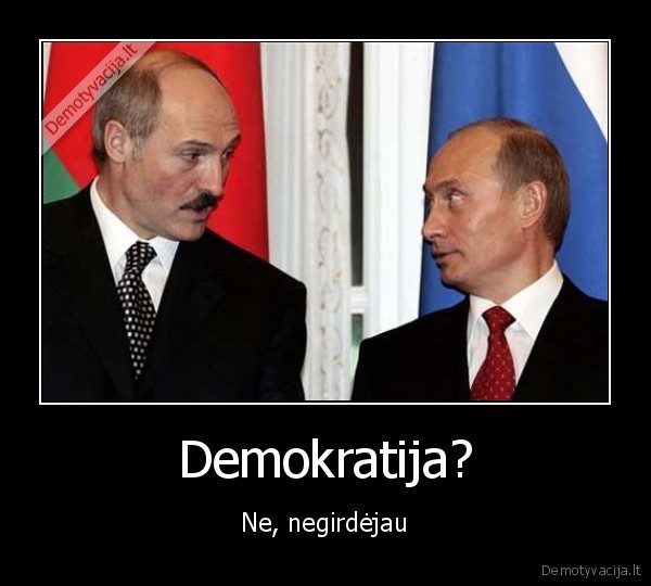 Demokratija?