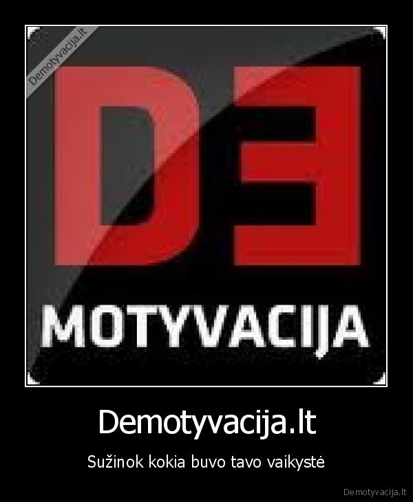 demotyvacija, valdo