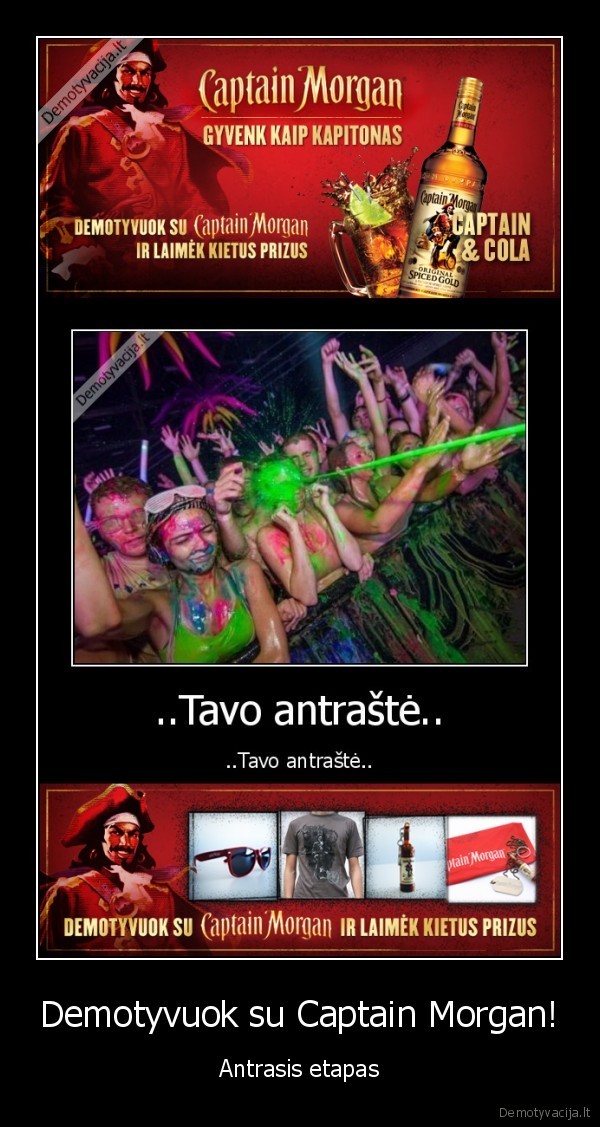 captain, morgan,konkursas