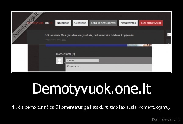 Demotyvuok.one.lt