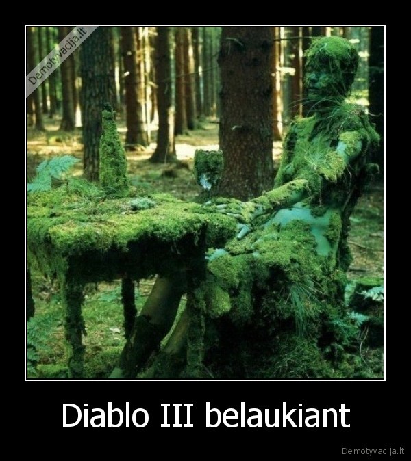 Diablo III belaukiant